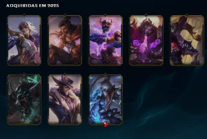 conta diamante 4 - League of Legends LOL