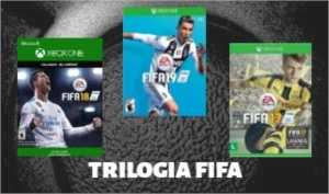 Trilogia FIFA Xbox one fifa 17/18/19 código