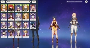 AR38 - Yoimiya + Aqua Simulacra + Diluc + Jean + 10 tiros!!! - Genshin Impact