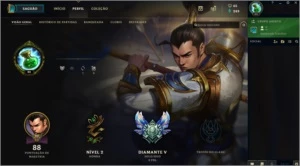 CONTA DIAMANTE 5 - 24 CAMPEÕES - League of Legends LOL