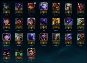 CONTA DIAMANTE 5 - 24 CAMPEÕES - League of Legends LOL