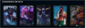 CONTA DIAMANTE 5 - 24 CAMPEÕES - League of Legends LOL