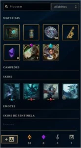 CONTA DIAMANTE 5 - 24 CAMPEÕES - League of Legends LOL
