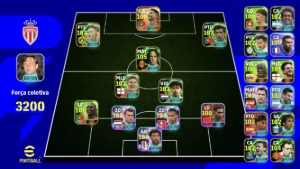 Conta eFootball 3200 Força Coletiva | CR7 108, Figo 107 et… - Albion Online