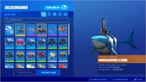 conta fortnite com omega com salve o mundo