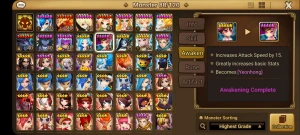 Summoners War Euro com 2 LDs Benedict e Yeonhong