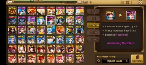 Summoners War Euro com 2 LDs Benedict e Yeonhong