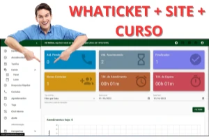 Whaticket + Site para Wordpress +Video aula, INTEGRAÇÃO EFI  - Outros