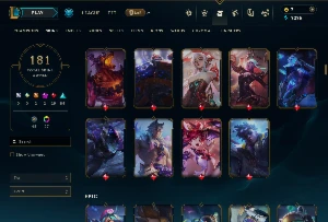 Conta Lol 181 Skins|Todos Os Bonecos|Full Acesso - League of Legends