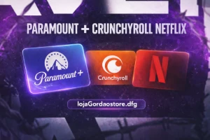 🔥📺 Combo 30 Dias – Paramount+ + Netflix + Crunchyroll 📺🔥 - Premium
