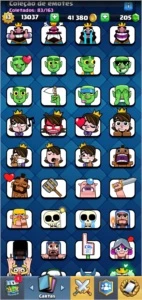 Vendo conta lv 13, todas as cartas - Clash Royale