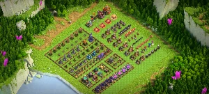 Cv 16 Tudo Nv 1 - Clash of Clans
