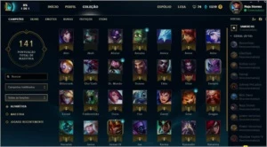 CONTA LEAGUE OF LEGENDS - LEVEL 30 - 19 SKINS - 83 CAMPEÕES LOL