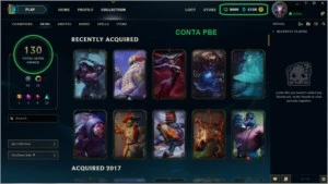 Conta GOLD V Skin Kayle Juíza, Udyr Guardião Espiritual e + - League of Legends LOL