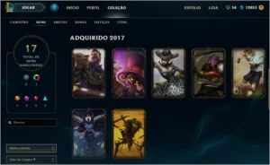 Conta GOLD V Skin Kayle Juíza, Udyr Guardião Espiritual e + - League of Legends LOL