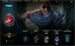 Conta League of Legends - 358 skins Lvl 304 LOL