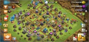 Conta Clash of Clans CV13. Campeã e Várias Tropas FULL