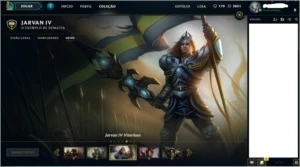 Conta LoL Victorious Jarvan/Janna/Elise e +100 champions - League of Legends