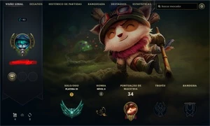 Conta platina 3 Baratinha (Sem email verificado) - League of Legends LOL