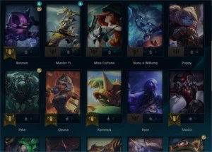 Conta platina 3 Baratinha (Sem email verificado) - League of Legends LOL