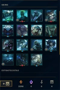 Conta platina 3 Baratinha (Sem email verificado) - League of Legends LOL