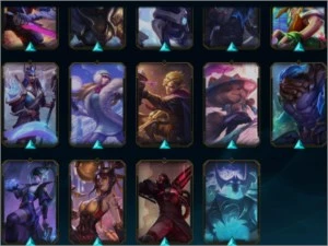 conta do LOL gold 3 com 150 skins com todos os campeões - League of Legends