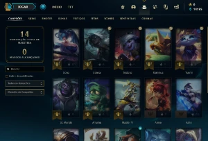 Conta DIAMANTE 4 | 72% Win - Lol (League Of Legends) Elomoon