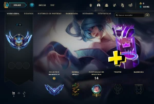 Conta DIAMANTE 4 | 72% Win - Lol (League Of Legends) Elomoon
