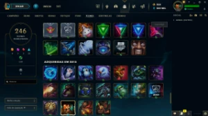 Conta LOL LVL 438 |Full Campeões| 214 Skins |Prata 2| 2015 - League of Legends