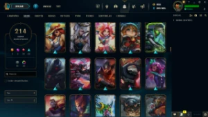 Conta LOL LVL 438 |Full Campeões| 214 Skins |Prata 2| 2015 - League of Legends