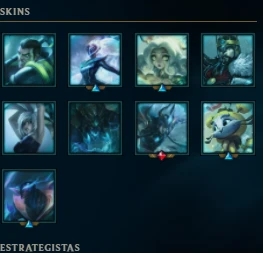 Conta platina 2 lol - League of Legends