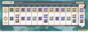10 char 5* | 8 weapons 5* | 30 char - Genshin Impact