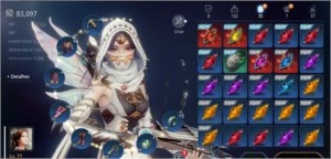 ARQUEIRA LVL 70, PP 79K SA84 - 2 PET EPICO GUILDA DOMINANTE - MIR4