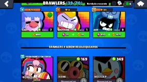 Conta Brawl Stars com 14.000 troféus 242 gemas