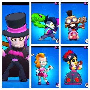 Conta Brawl Stars com 14.000 troféus 242 gemas