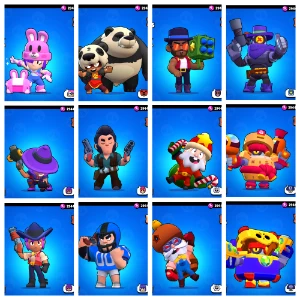Conta Brawl Stars com 14.000 troféus 242 gemas