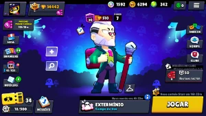 Conta Brawl Stars com 14.000 troféus 242 gemas