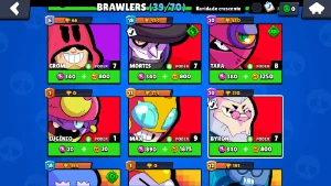 Conta Brawl Stars com 14.000 troféus 242 gemas