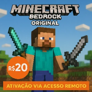 Minecraft Bedrock Baratinho Original Para Windows