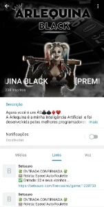 Arlequina Black - Outros