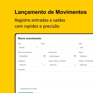 Sistema Financeiro Completo (livro Caixa Sgf) + Instalador - Sites, Lojas e Sistemas Prontos Sites e Scripts