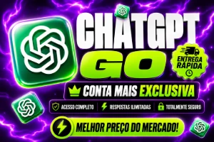 🧠 CHAT GPT-5 PREMIUM (PLANO GO) - (MENSAL) - Assinaturas e Premium