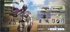 Conta Call of Duty Mobile com skins raras COD