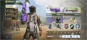 Conta Call of Duty Mobile com skins raras COD