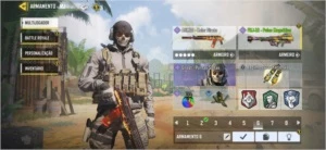 Conta Call of Duty Mobile com skins raras COD