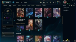 Conta League Of Legends Com Muitas Skins LOL