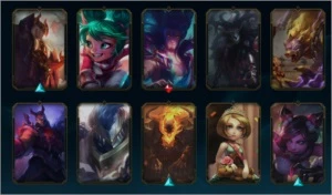 Diamante 4 - lvl 382 - 123 skins - League of Legends LOL