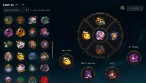 Diamante 4 - lvl 382 - 123 skins - League of Legends LOL