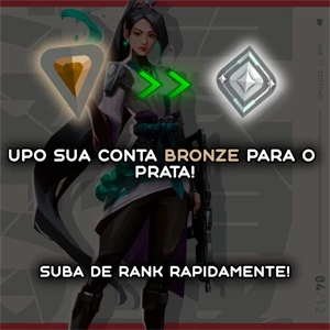 Upo sua conta do Bronze ao Prata!