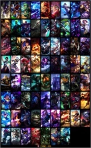 Conta Borda Ouro 50 Campeõens 20 skins - League of Legends LOL